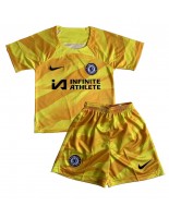 Chelsea Brankářské Alternativní dres pro děti 2023-24 Krátký Rukáv (+ trenýrky)
